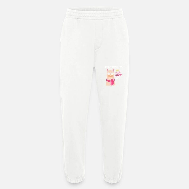 Eierstock Hysterektomie Uterus Gebärmutter - Heavyweight Jogginghose - made by SPREAD  - OFF WHITE