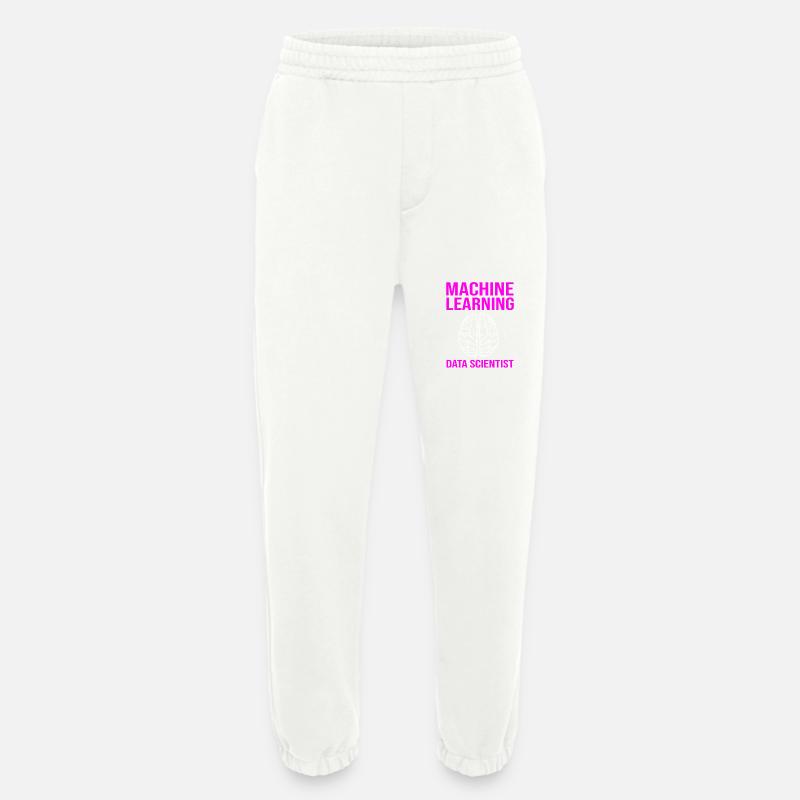 Coder Programmer GPT - Heavyweight Jogging Pants - made by SPREAD  - OFF WHITE
