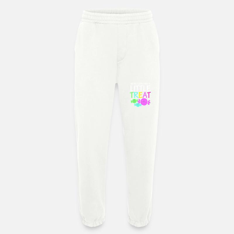 Gender Reveal Halloween Werdende Mutter - Heavyweight Jogginghose - made by SPREAD - OFF WHITE