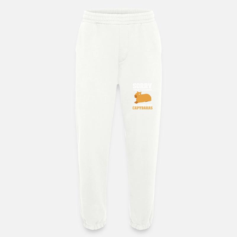 Capybara Capibara - Heavyweight Jogginghose - made by SPREAD  - OFF WHITE