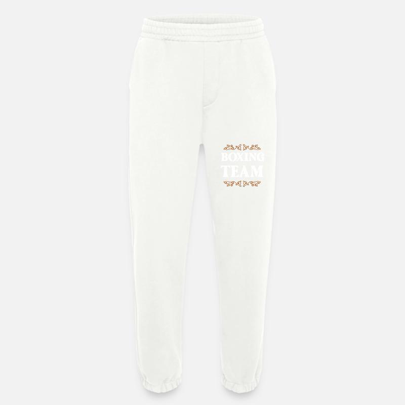 Boxing Crew - Heavyweight Jogging Pants - made by SPREAD - OFF WHITE
