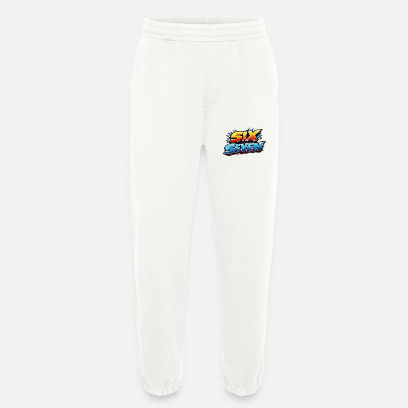 67 sixseven - Pantalon de jogging bio épais fabriqué en UE - OFF WHITE