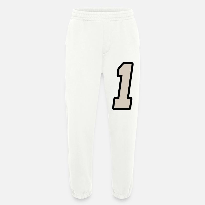 Nummer Eins 1 - Heavyweight Jogginghose - made by SPREAD  - OFF WHITE