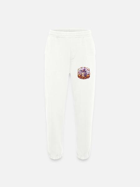 Hedgehog Halloween Ghosts - Heavyweight Jogging Pants - made by SPREAD - OFF WHITE
