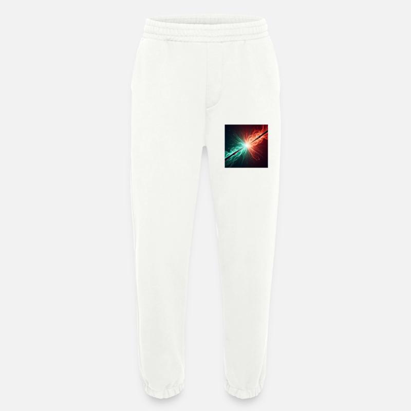 Zwei Zauberstäbe im Kampf - Heavyweight Jogginghose - made by SPREAD  - OFF WHITE