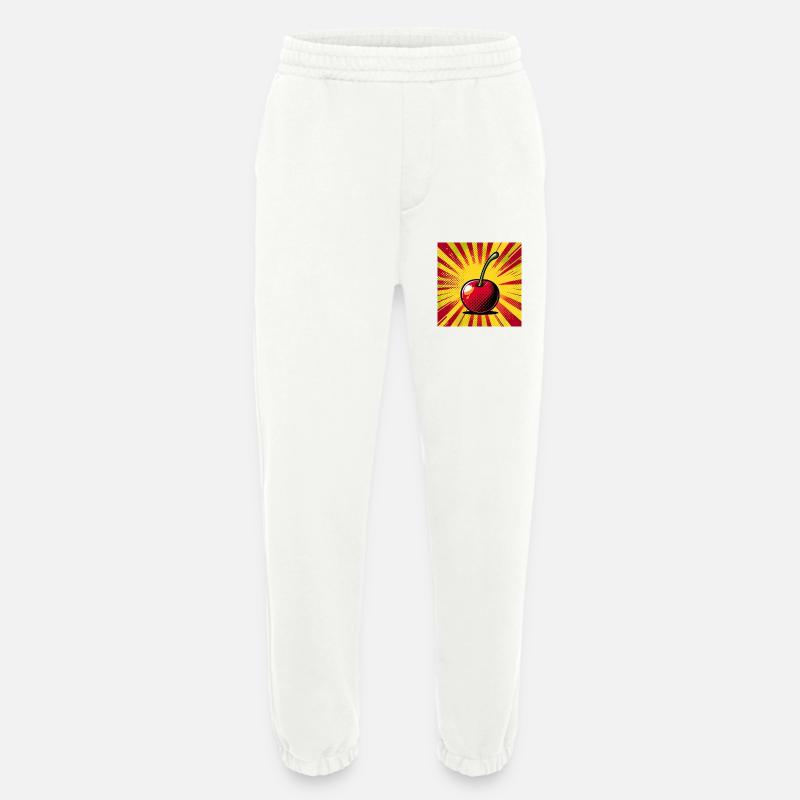 Kirsche 2 - Heavyweight Jogginghose - made by SPREAD  - OFF WHITE