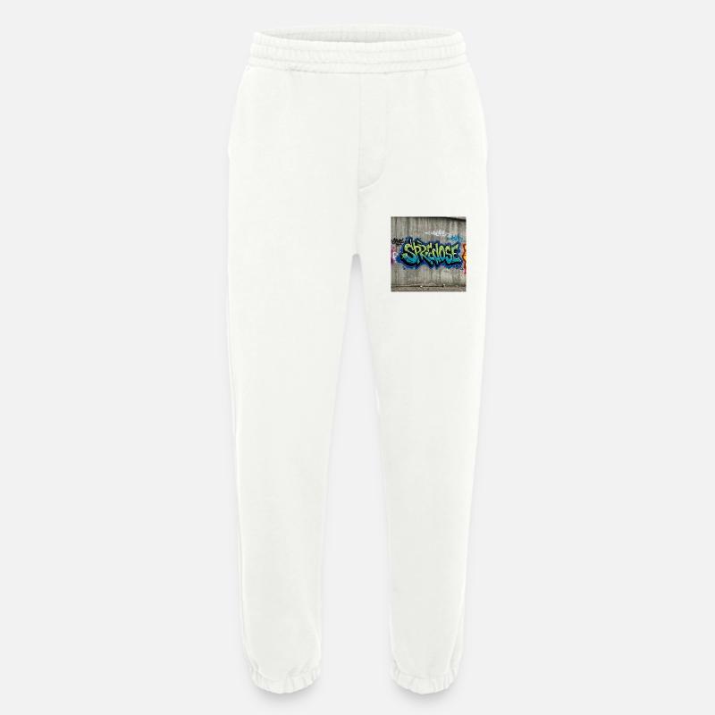 Graffiti Expression T-Shirt - Heavyweight Jogginghose - made by SPREAD  - OFF WHITE