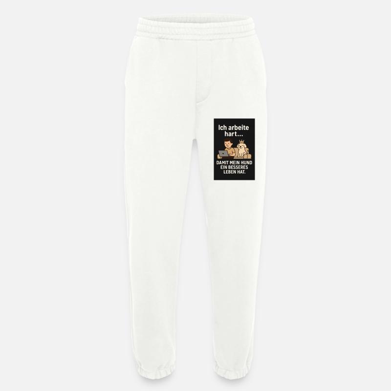 Lustige Sprüche - Heavyweight Jogginghose - made by SPREAD  - OFF WHITE