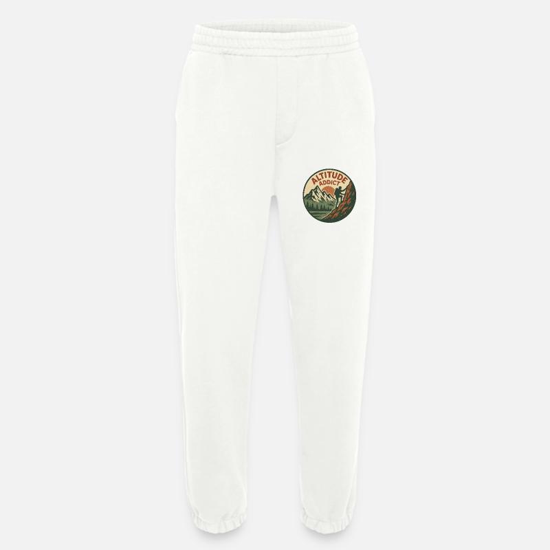 Altitude Addict - Heavyweight Jogginghose - made by SPREAD  - OFF WHITE