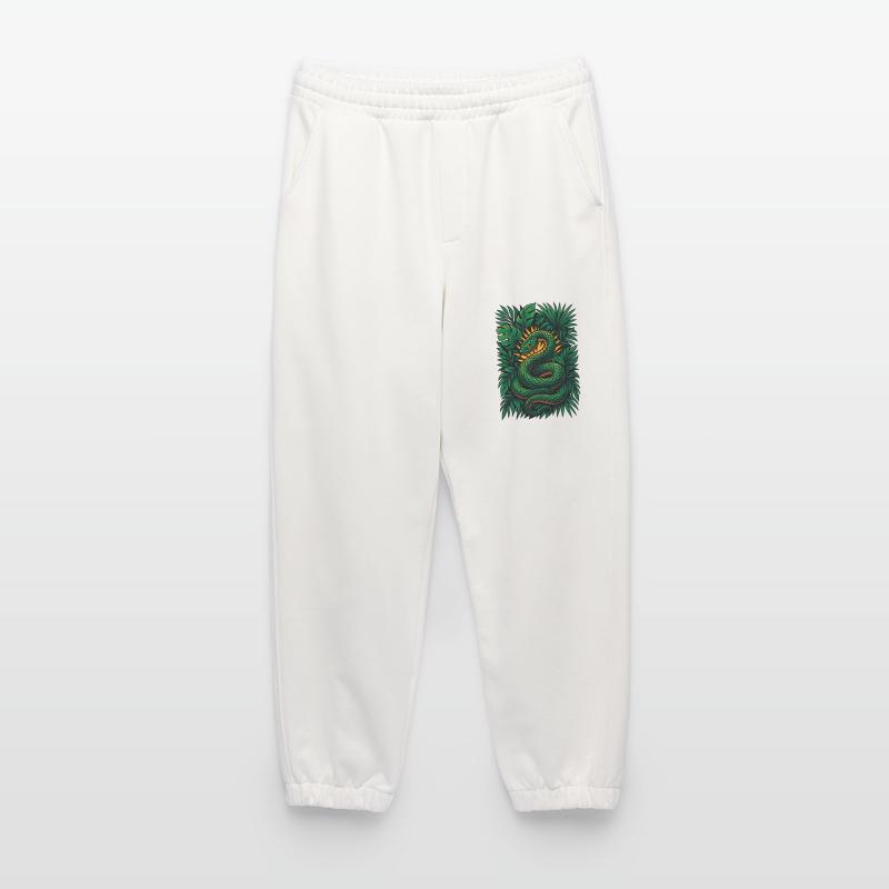 Sunburst Serpent Heavyweight Jogging Pants - made by SPREAD 