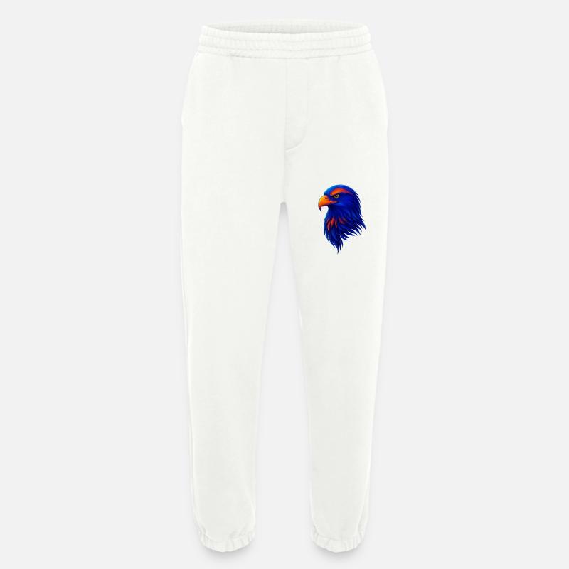 Farbiger Adler im Neonstil - Heavyweight Jogginghose - made by SPREAD  - OFF WHITE
