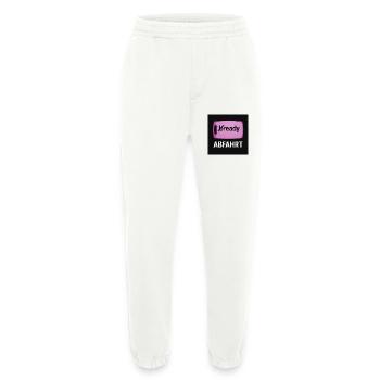Sandwich board - Heavyweight Jogging Pants - made by SPREAD  - OFF WHITE - Front