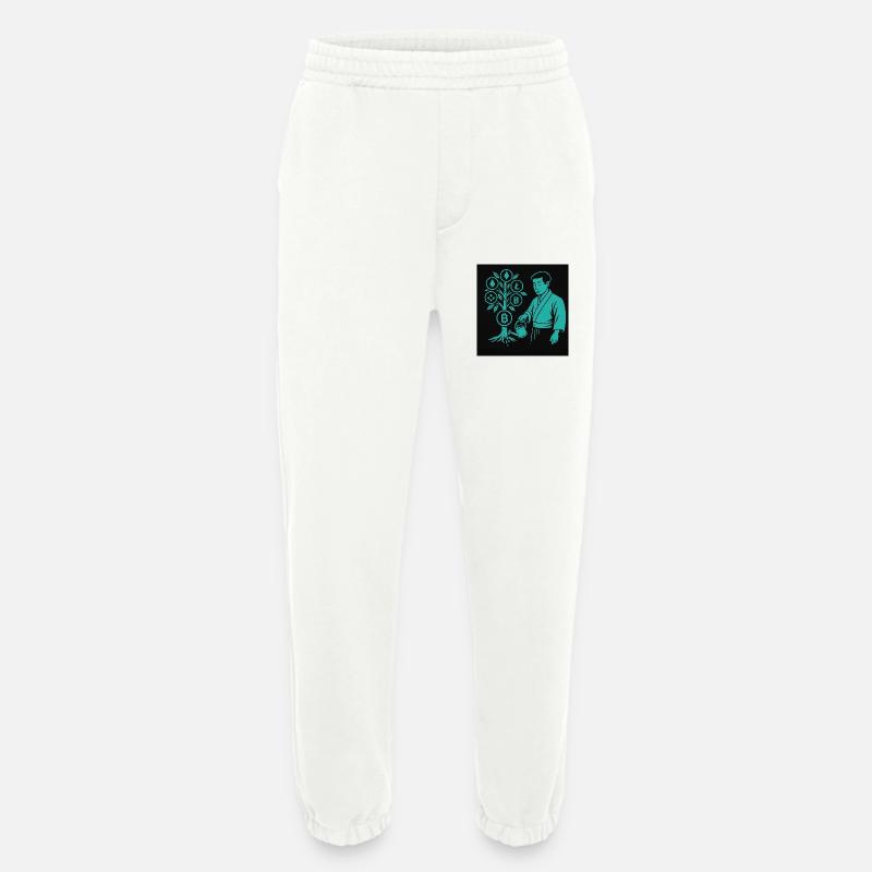 Satoshi Baum - Heavyweight Jogginghose - made by SPREAD  - OFF WHITE