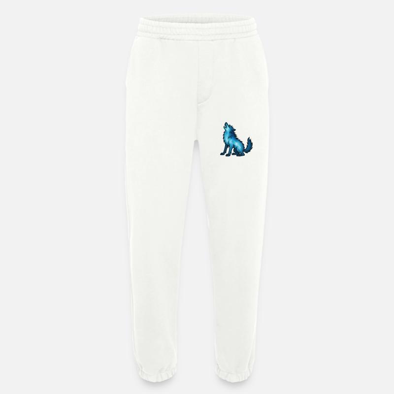Seelentier und Wächterwesen: Werwolf - Heavyweight Jogginghose - made by SPREAD  - OFF WHITE