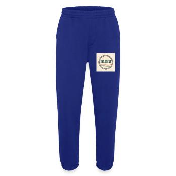 Memories in water design - Heavyweight Jogging Pants - made by SPREAD  - Iconic Blue - Front