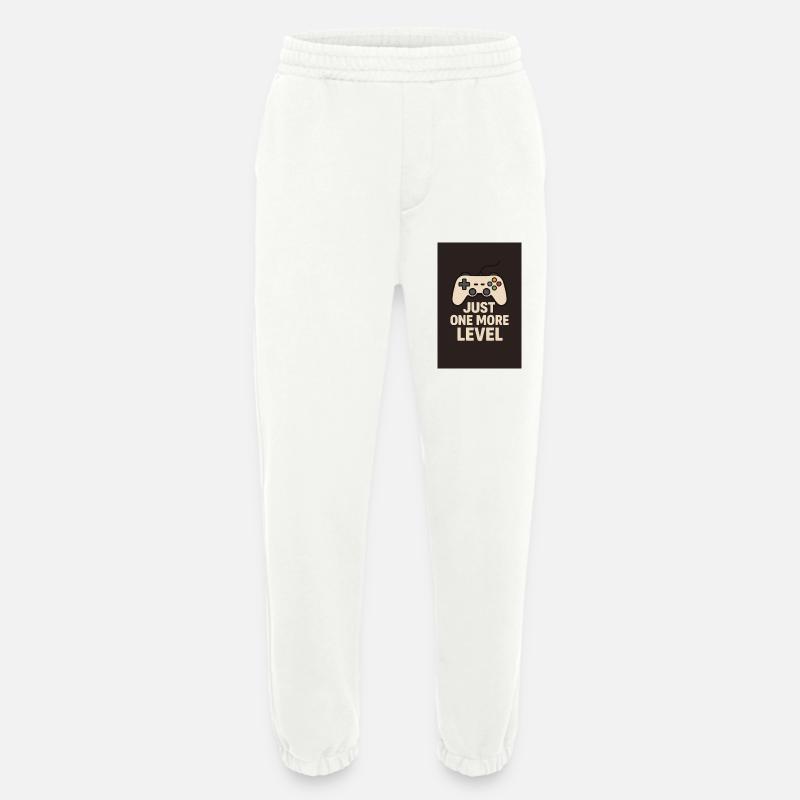 Just one more Level - Heavyweight Jogginghose - made by SPREAD  - OFF WHITE