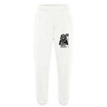 Rebellious Pharaoh Street Style Print - Heavyweight Jogging Pants - made by SPREAD  - OFF WHITE - Front