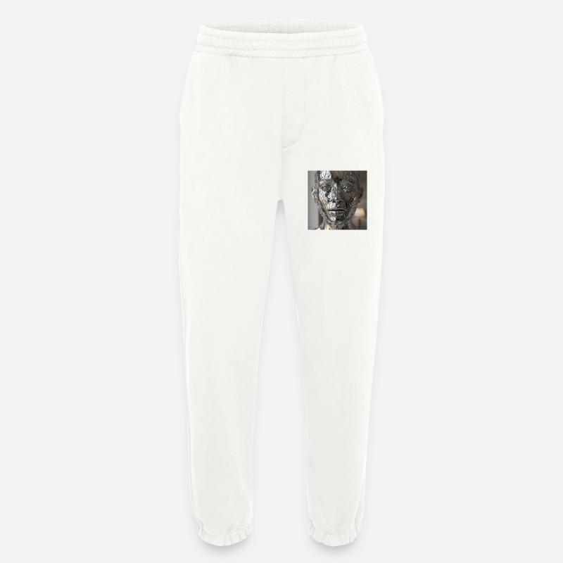 Facettierte Körperskulptur - Heavyweight Jogginghose - made by SPREAD  - OFF WHITE
