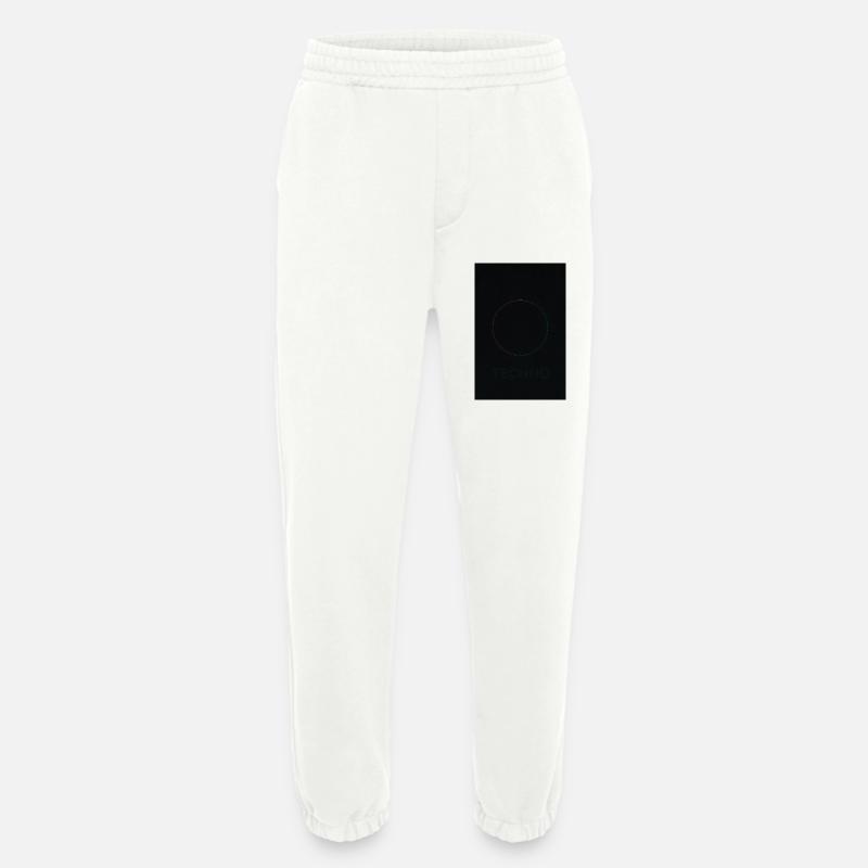 Techno in neon light - Heavyweight Jogging Pants - made by SPREAD  - OFF WHITE