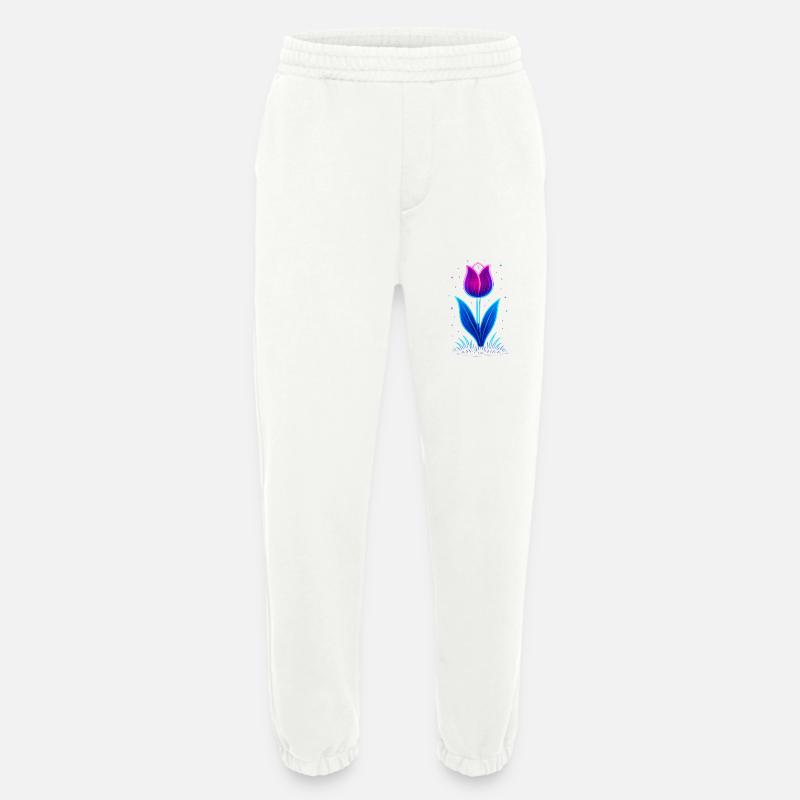 Neon Tulpe - Heavyweight Jogginghose - made by SPREAD  - OFF WHITE