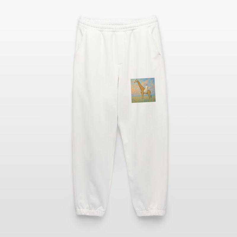 Träumen mit der Giraffe  Heavyweight Jogginghose - made by SPREAD 