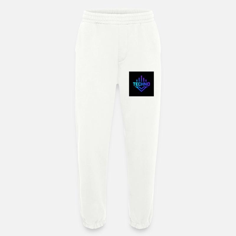 FC2440AC-0E2F-4DCC-B0B8-86F36998DBEB - Pantalon de jogging bio épais fabriqué en UE - OFF WHITE