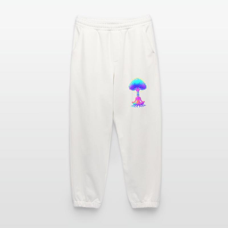 Neonbaum der Meditation Heavyweight Jogginghose - made by SPREAD 