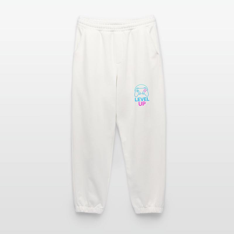 Level Up Neon Controller Grafik Heavyweight Jogginghose - made by SPREAD 