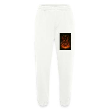 Feuerpforte Dämonengestalt - Heavyweight Jogginghose - made by SPREAD  - OFF WHITE - Vorne