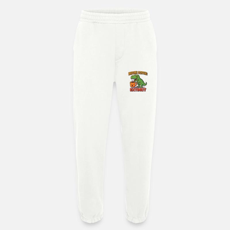 before coffee extinct - Heavyweight Jogginghose - made by SPREAD  - OFF WHITE