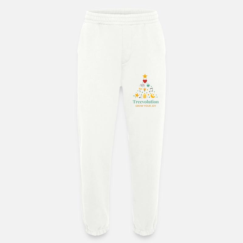 Treevolution Growing Joy - Heavyweight Jogging Pants - made by SPREAD  - OFF WHITE