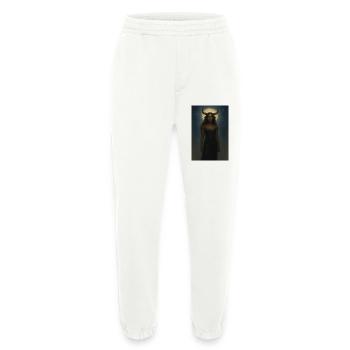 Déesse Mystique de la Corne - Pantalon de jogging bio épais fabriqué en UE - OFF WHITE - Devant