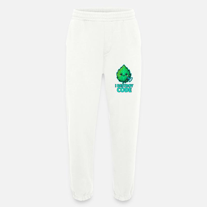 Grünes Blatt Code-Krieger - Heavyweight Jogginghose - made by SPREAD  - OFF WHITE