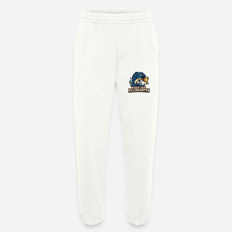 Killerkarpfen Siegersieg Motiv - Heavyweight Jogginghose - made by SPREAD  - OFF WHITE