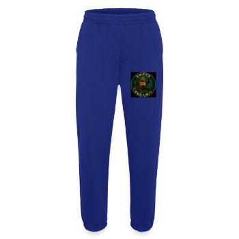Sniper Dog Unit - Heavyweight Jogging Pants - made by SPREAD  - Iconic Blue - Front