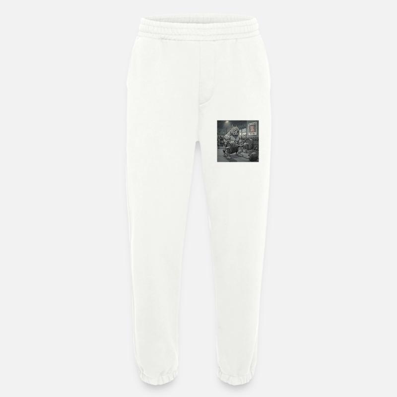 Pitbull-Gym - Heavyweight Jogginghose - made by SPREAD  - OFF WHITE