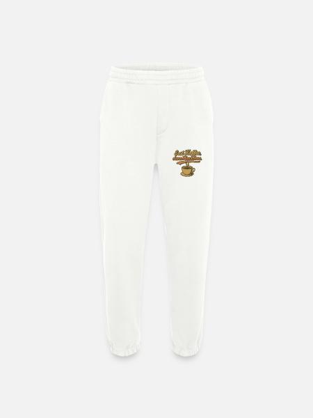 Erst Kaffee, dann Menschen - Heavyweight Jogginghose - made by SPREAD - OFF WHITE