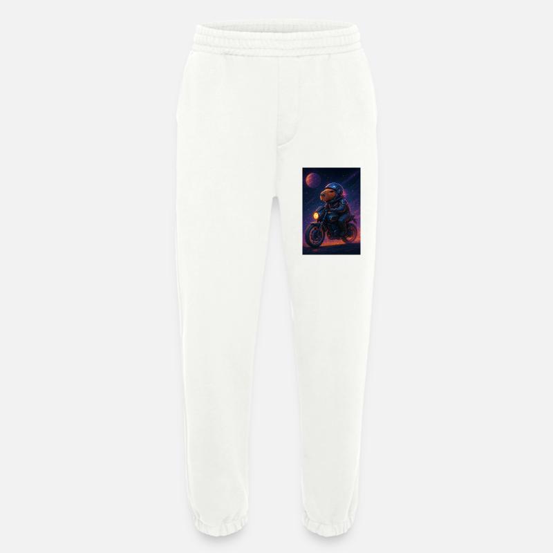 RockyZoo19 - Heavyweight Jogginghose - made by SPREAD  - OFF WHITE