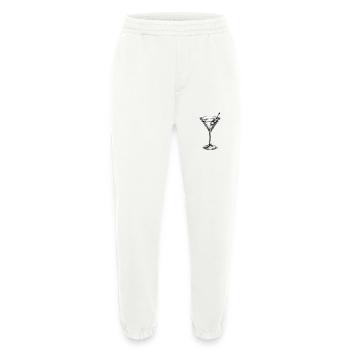 Martini - Pantalon de jogging bio épais fabriqué en UE - OFF WHITE - Devant
