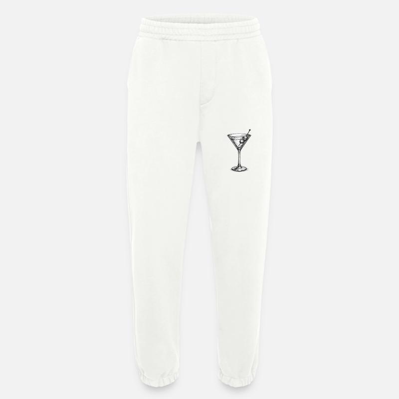Martini - Heavyweight Jogginghose - made by SPREAD  - OFF WHITE