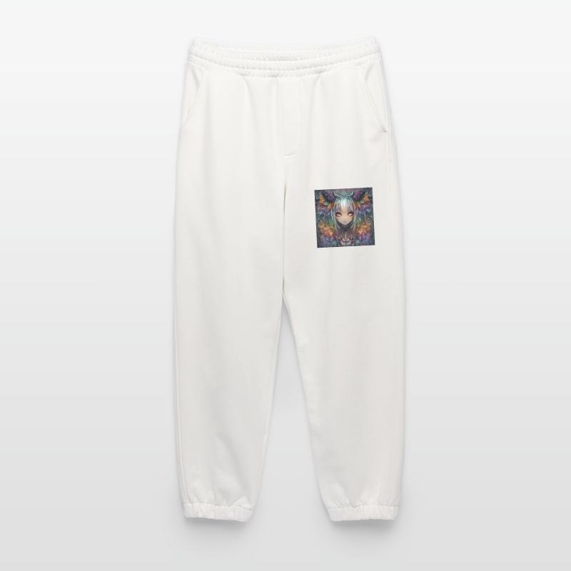 Feather Dream Mythical Creature Portrait Heavyweight Jogging Pants - made by SPREAD 
