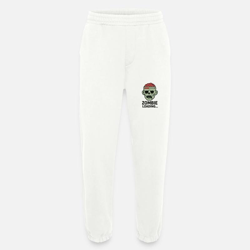 Zombie Loading Schädel Grafik - Heavyweight Jogginghose - made by SPREAD  - OFF WHITE