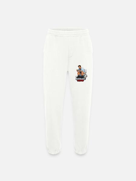 Arbeitszeit Betrug Satire - Heavyweight Jogginghose - made by SPREAD  - OFF WHITE