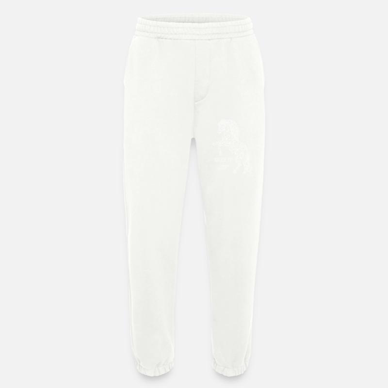 Take IT ISI - white - Heavyweight Jogging Pants - made by SPREAD  - OFF WHITE