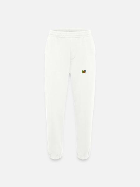 ABC - Pantalon de jogging bio épais fabriqué en UE - OFF WHITE