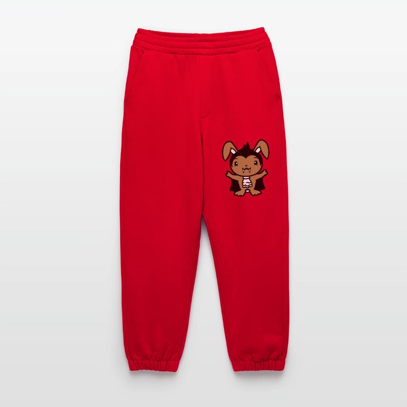 Bunny Vampire Sharp Long Teeth Halloween Costume Heavyweight Jogging Pants - made by SPREAD 