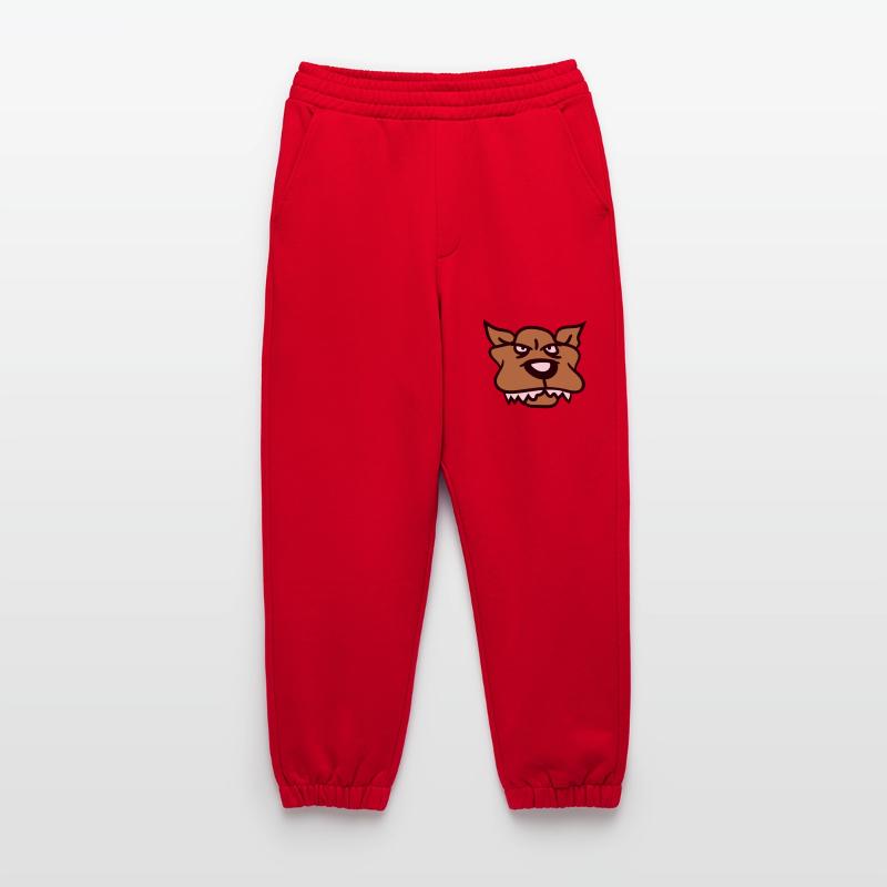 Dog, Monster, Evil, , Wolf, Sharp Teeth Heavyweight Jogging Pants - made by SPREAD 