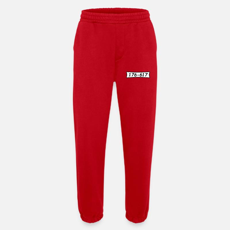 Panzerknacker Nummer 176 617 - Heavyweight Jogginghose - made by SPREAD  - Rot