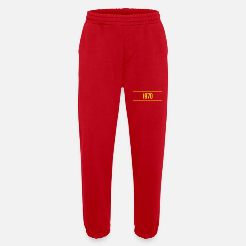 1970 - Heavyweight Jogginghose - made by SPREAD  - Rot