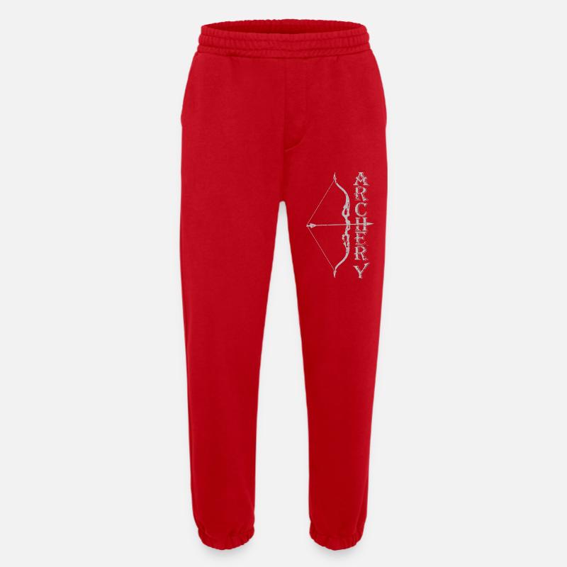 Bogenschießen, Bogensport, Bogenschütze, Archery - Heavyweight Jogginghose - made by SPREAD  - Rot